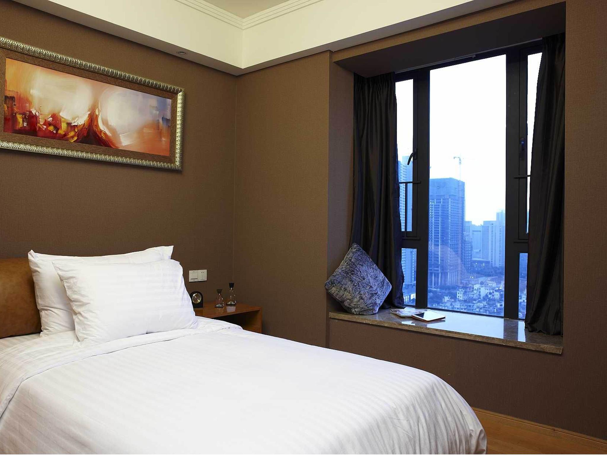 Dan Executive Hotel Apartment Zhujiang New Town-Freeshuttle Bus To Cantonfair Duringcanton Fair Period Eksteriør billede