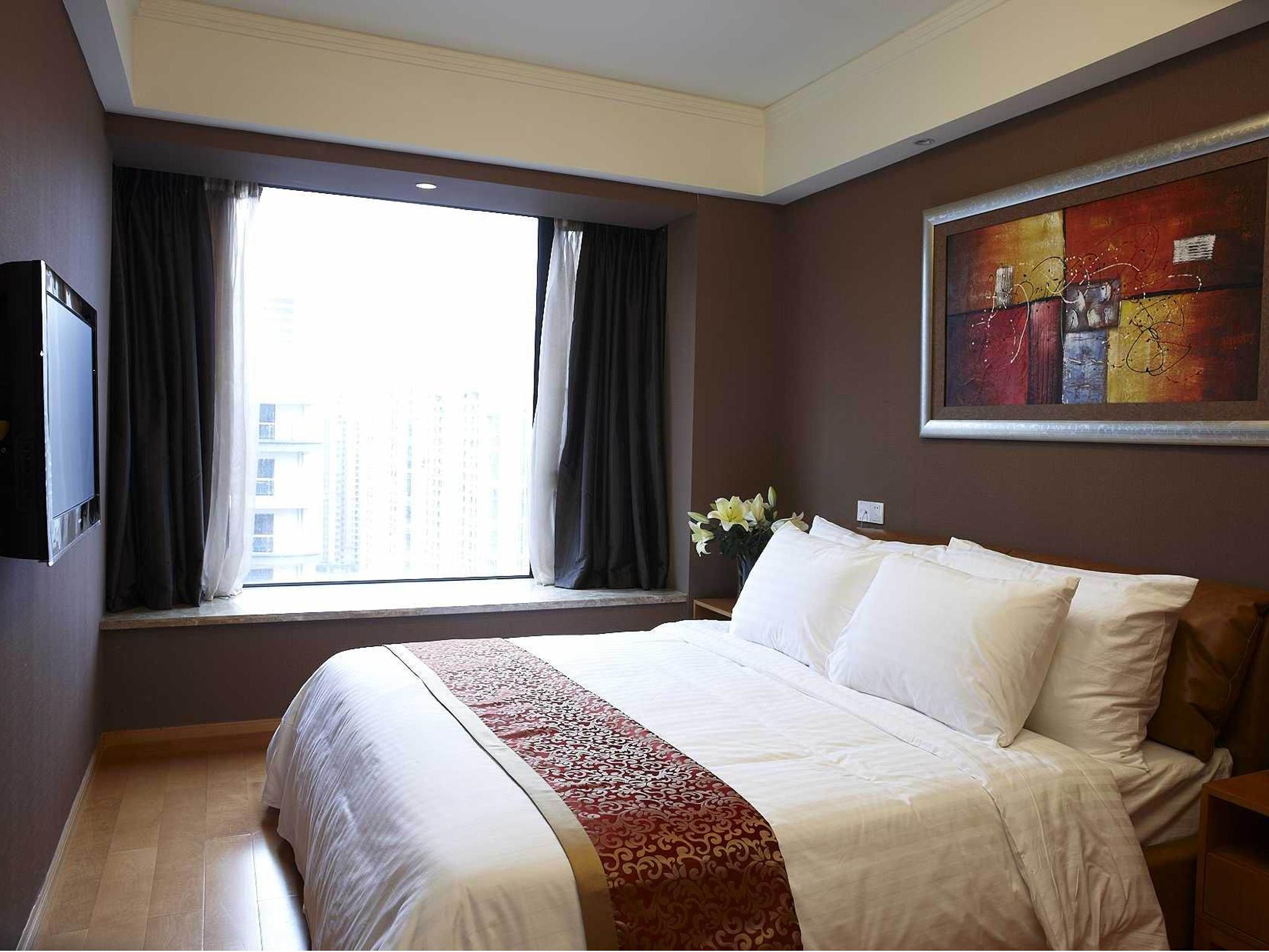 Dan Executive Hotel Apartment Zhujiang New Town-Freeshuttle Bus To Cantonfair Duringcanton Fair Period Eksteriør billede