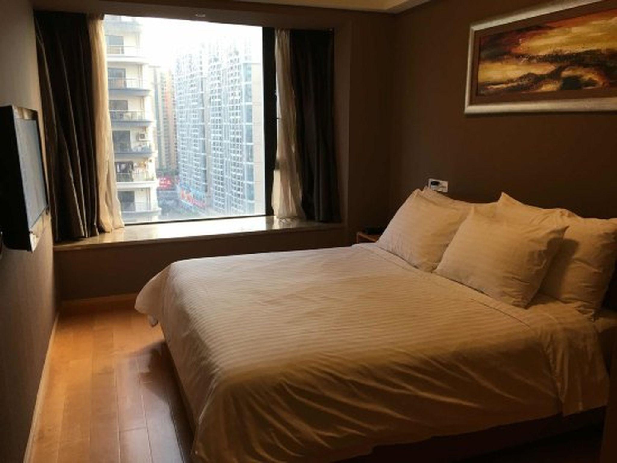 Dan Executive Hotel Apartment Zhujiang New Town-Freeshuttle Bus To Cantonfair Duringcanton Fair Period Eksteriør billede