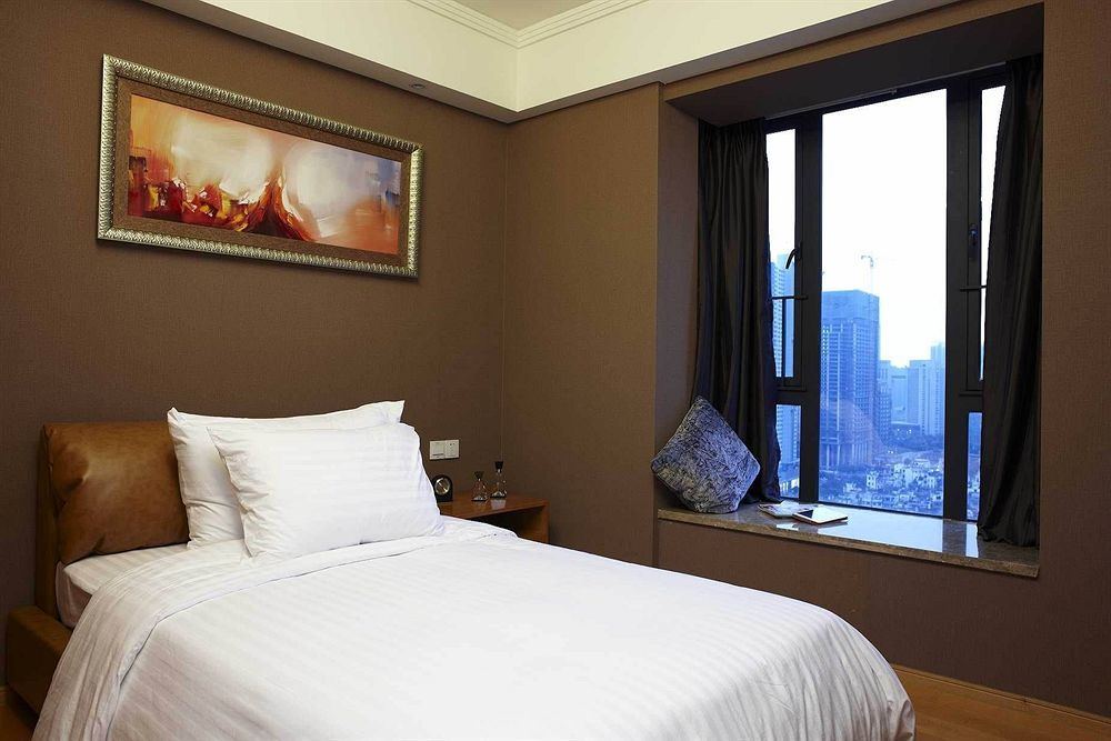 Dan Executive Hotel Apartment Zhujiang New Town-Freeshuttle Bus To Cantonfair Duringcanton Fair Period Eksteriør billede