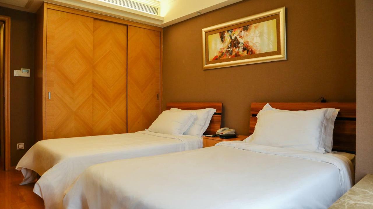 Dan Executive Hotel Apartment Zhujiang New Town-Freeshuttle Bus To Cantonfair Duringcanton Fair Period Eksteriør billede